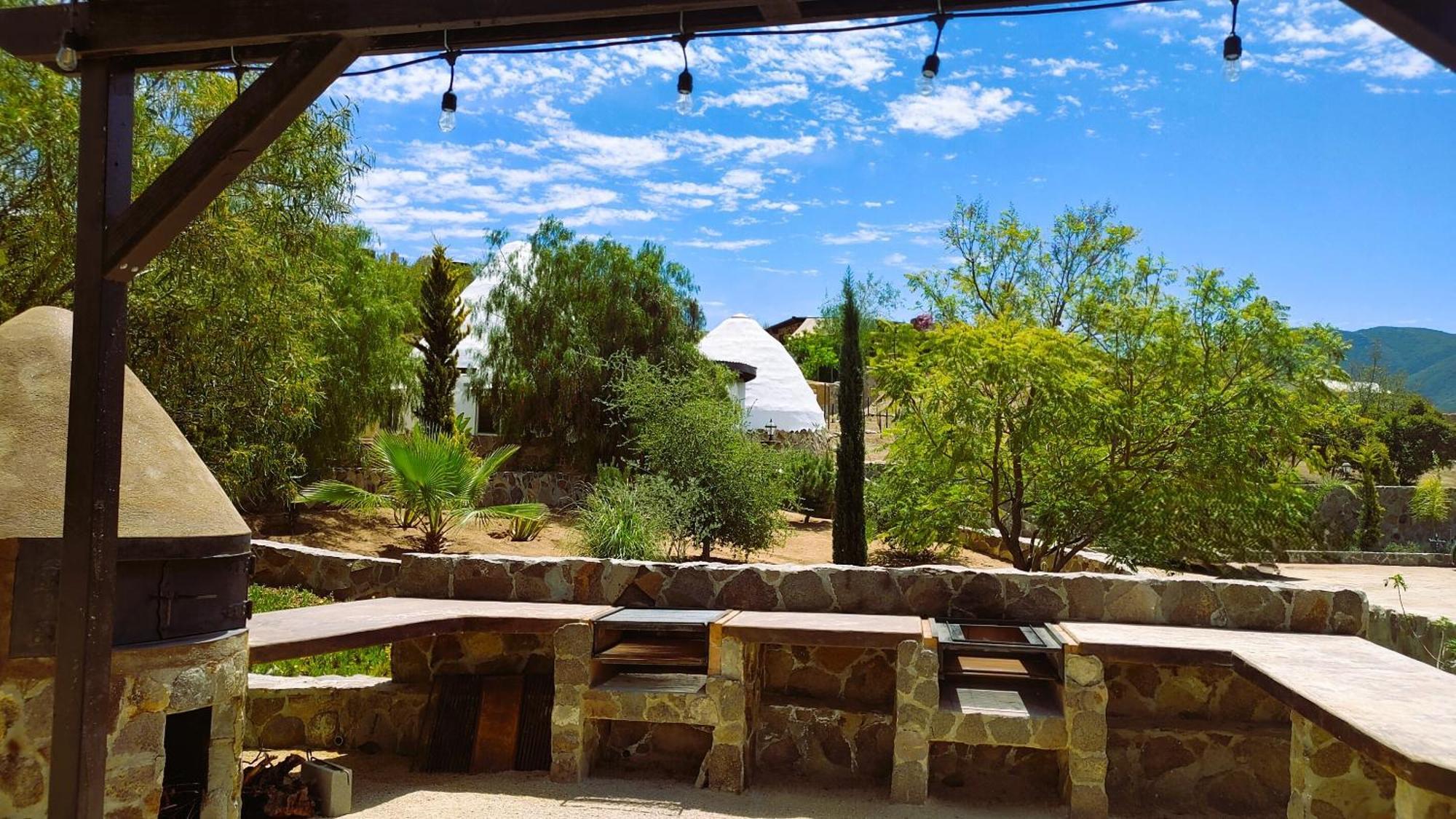 Hacienda Eco-Domes Villa Valle de Guadalupe Exteriör bild